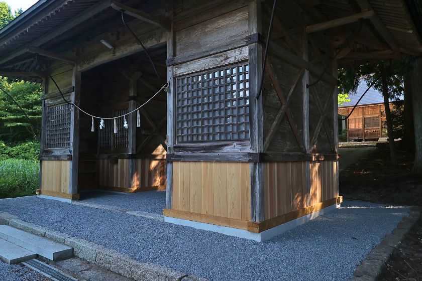 鳥居改修 完了後の外観